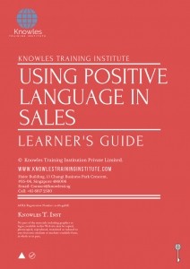 Using Positive Language In Sales Course in Norway Learner’s Guide