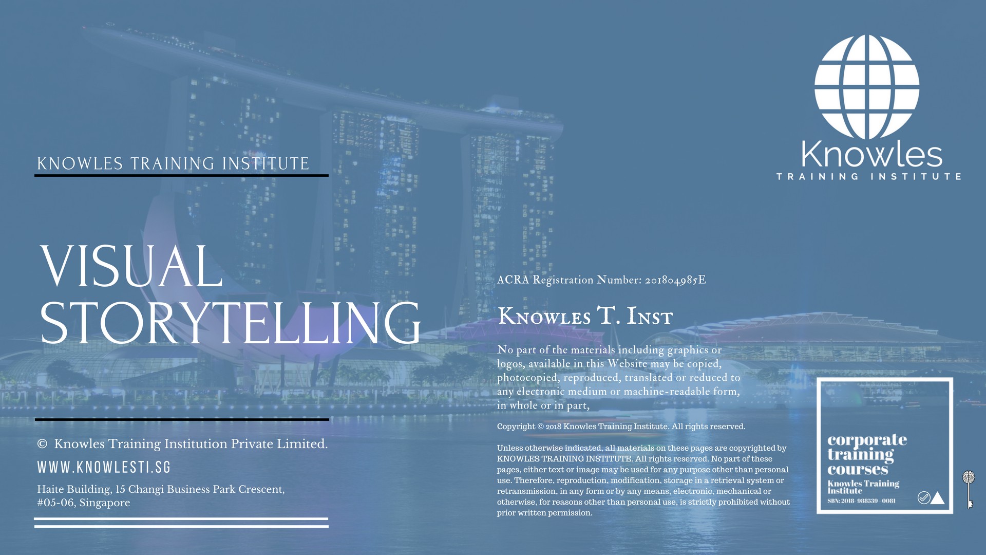 Visual Storytelling Training Course in Norway