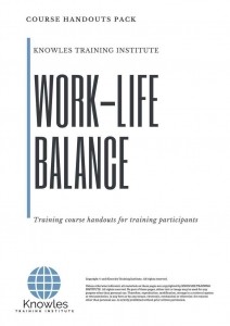 Work-Life Balance Training Course in Norway Handouts